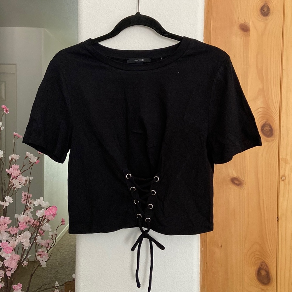 F21 Crop top tshirt